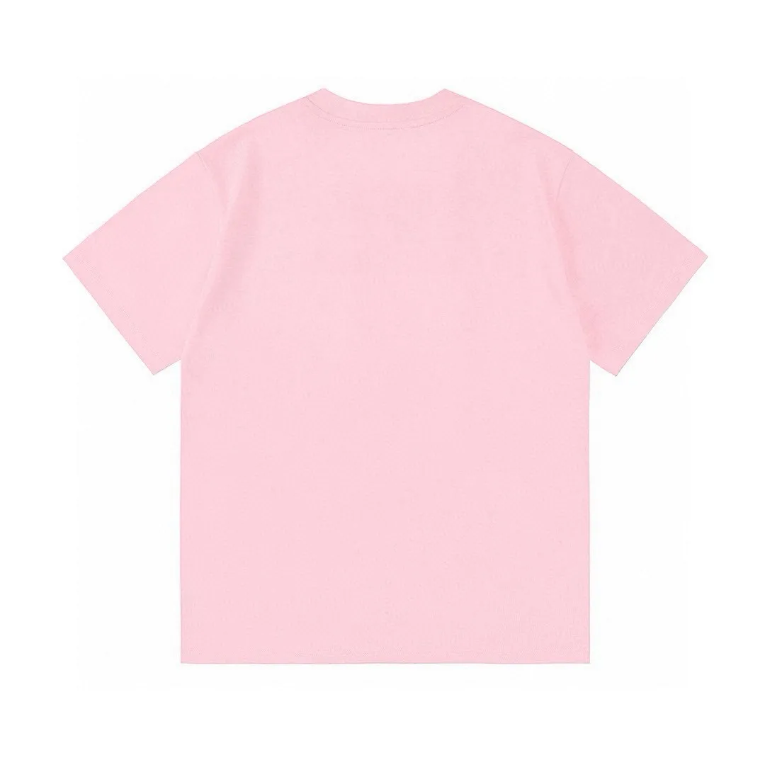 Acne Studios Moomin Series 2026New Arrival logo Same Style t 100％ 32 ：Pink Size：XS S M L